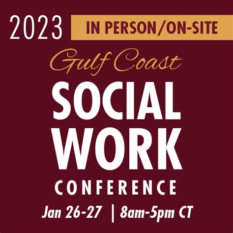 Dates: Dates: Varied (See schedule for details. . Social work conferences 2023
